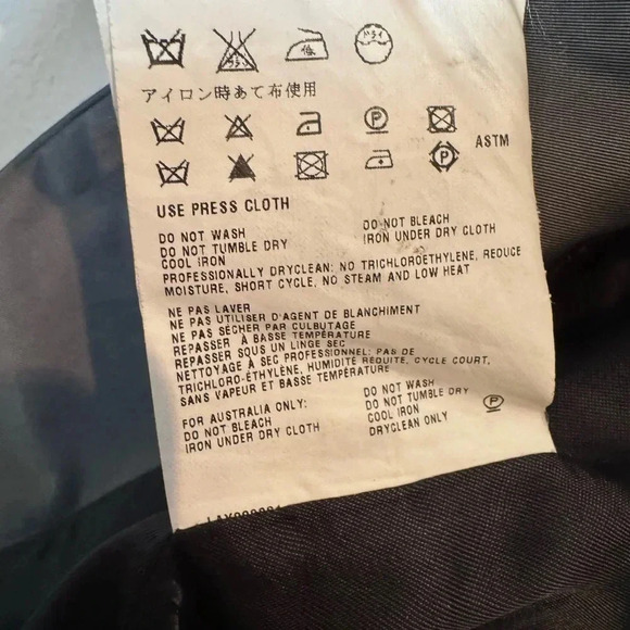 Miu Miu Made in Italy Women’s Slate Gray Windbreaker Jacket size 40 - Picture 14 of 16